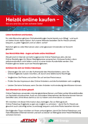 5 Tipps zur Erkennung von Online Fakeshops!